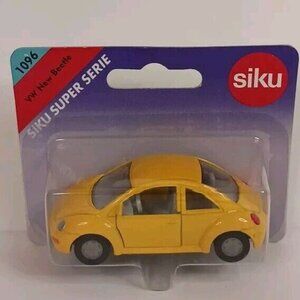 Siku Volkswagon Beetle Super Serie VW Diecast #1096 Yellow Factory Sealed